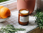 OCTO Italian Garden Amber Jar Candle