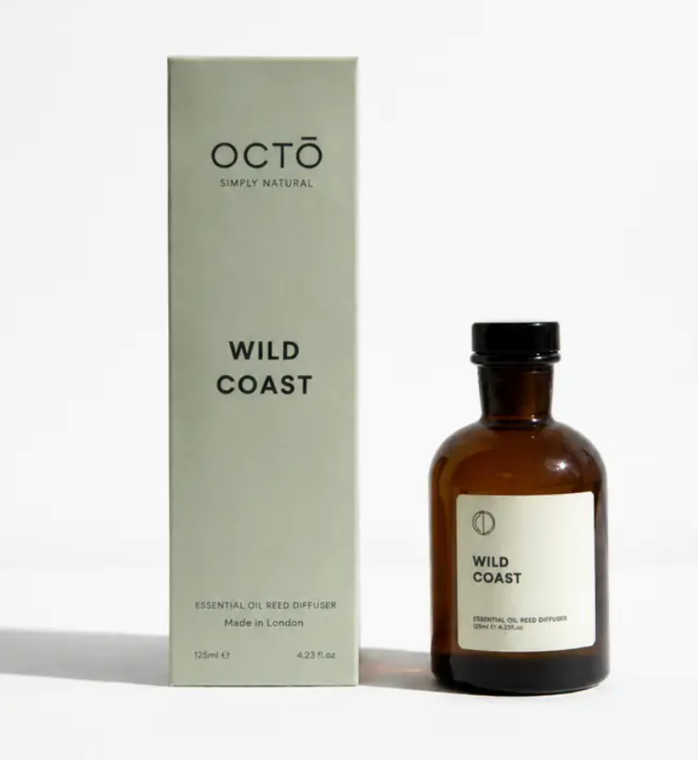 OCTO Wild Coast Reed Diffuser - 125ml