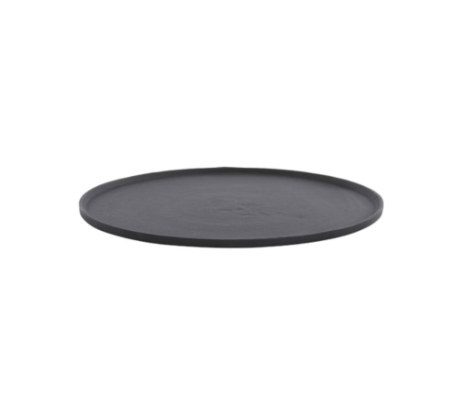MAES Metal Round Dish - Black