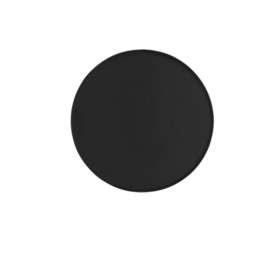 MAES Metal Round Dish - Black