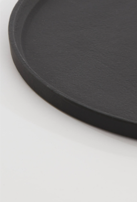MAES Metal Round Dish - Black