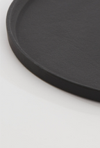 MAES Metal Round Dish - Black