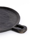 Isolo Mango Wood Board with Handle - Black