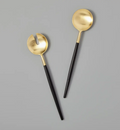 Black & Gold Serving Set