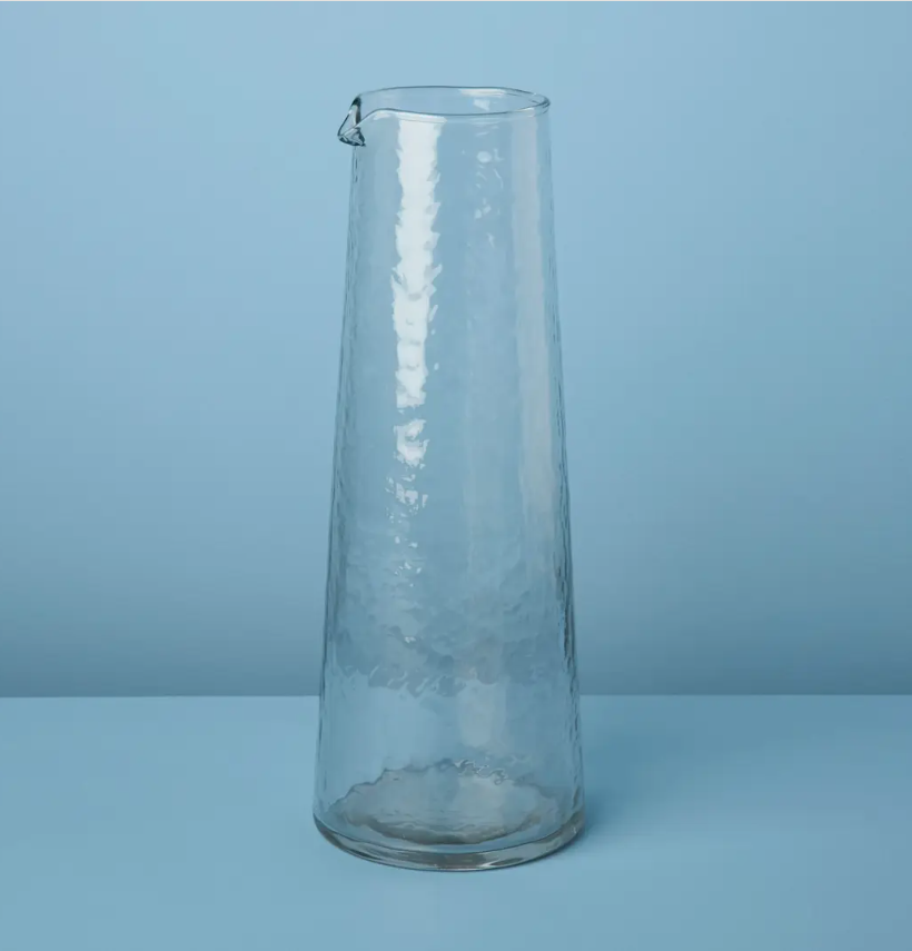 Pebble Glass Carafe