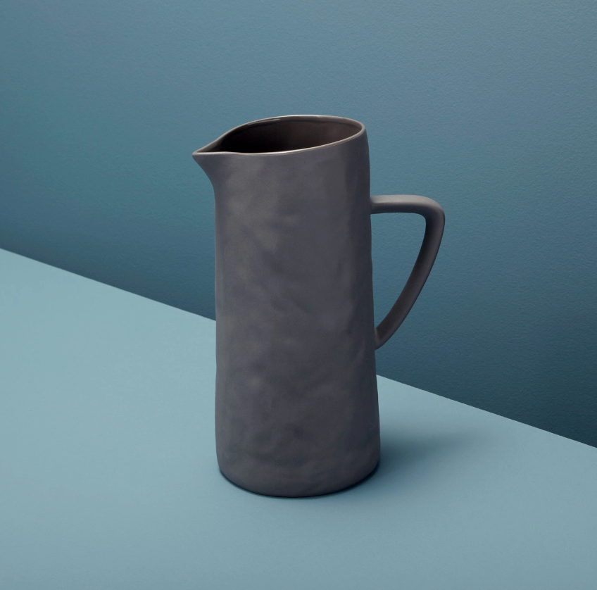 Tam Stoneware Pitcher - Slate Grey