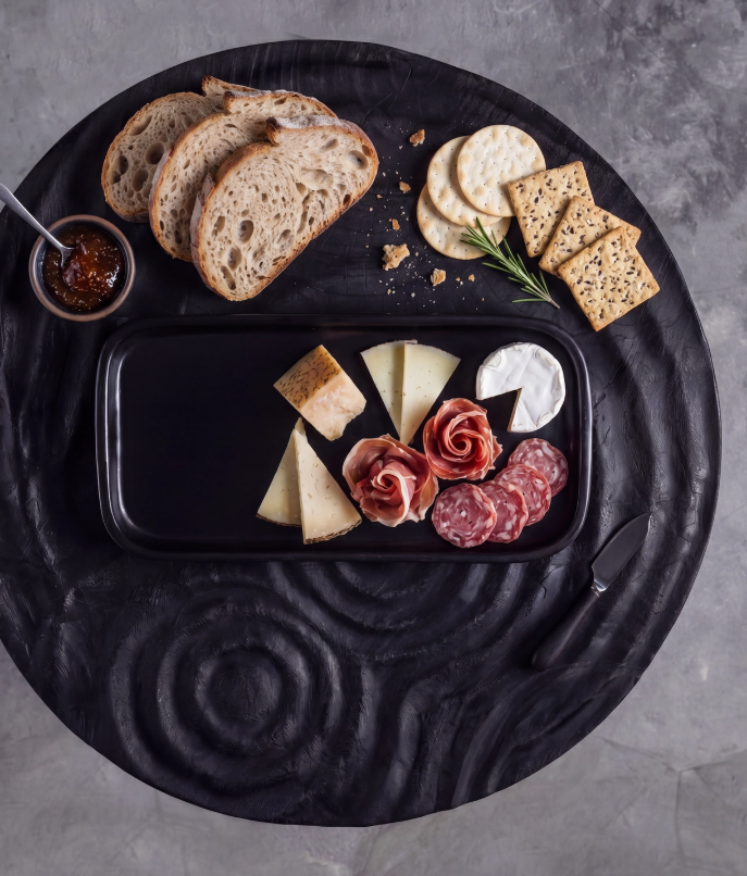 The Black Burned Tapas Plate