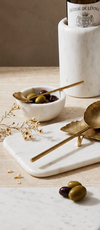 Gingko Leaf Serving Spoon (Small)