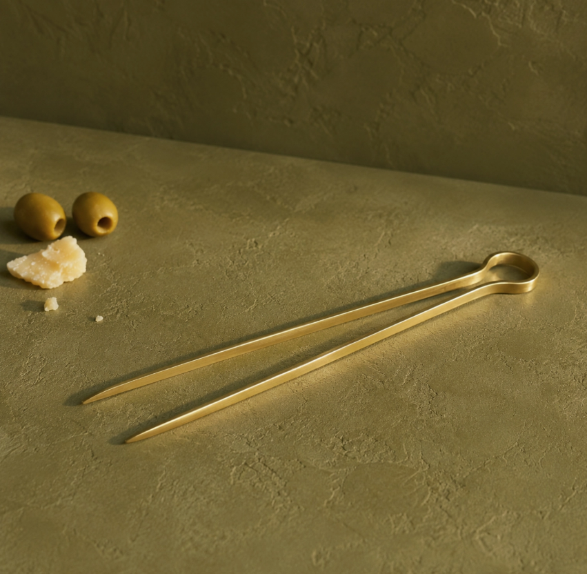 Hairpin Gold Tong