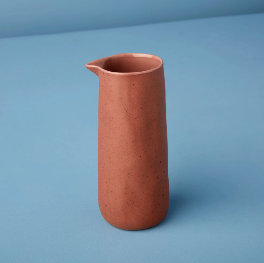 Tam Terracotta Stoneware Pouring Carafe