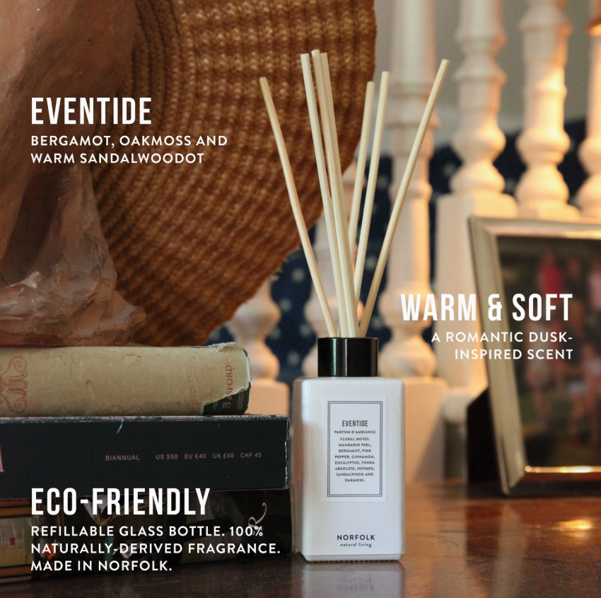 Norfolk Natural Living Reed Diffuser - Eventide 100ml