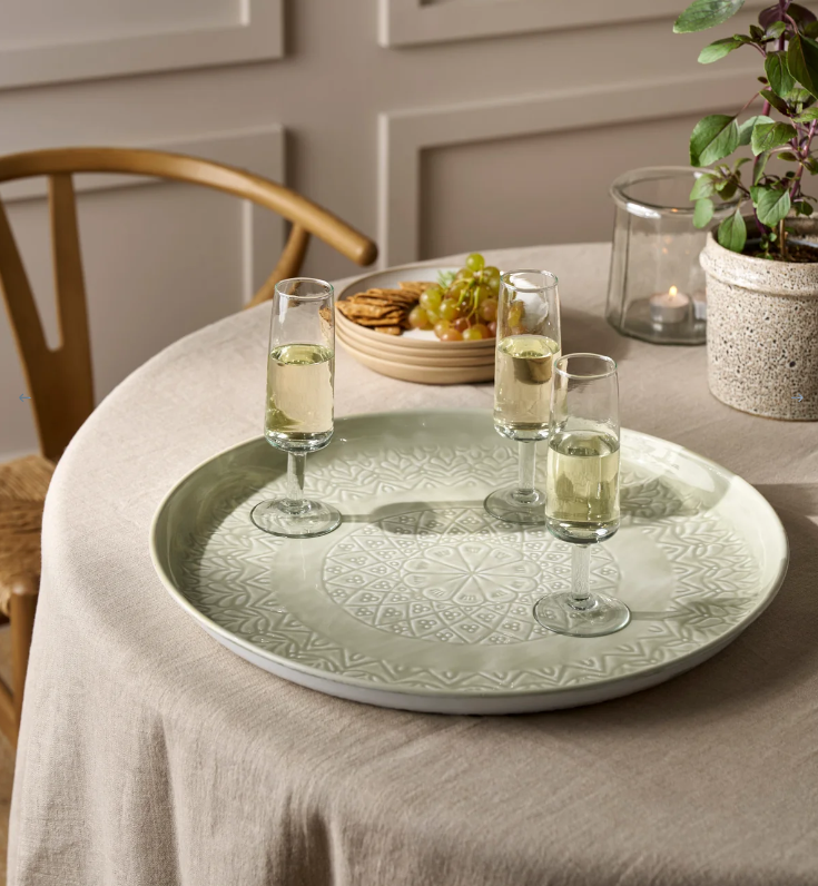 *Scratch* Fiskardo Iron Tray - Clay