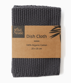 Dish Cloth - Slate Grey 100% Organic Cotton