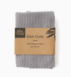 Dish Cloth - Dove Grey 100% Organic Cotton