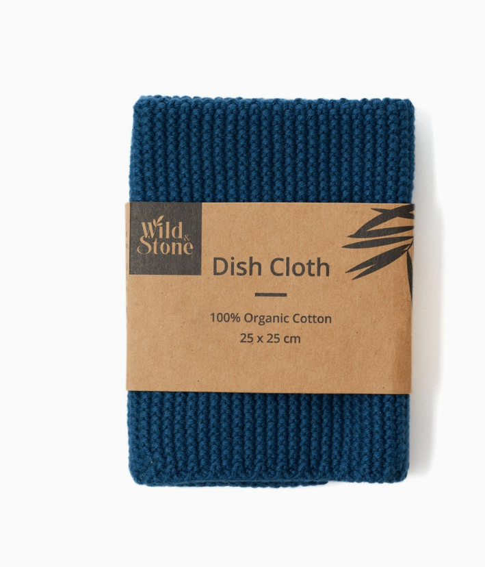 Dish Cloth - Ocean 100% Organic Cotton