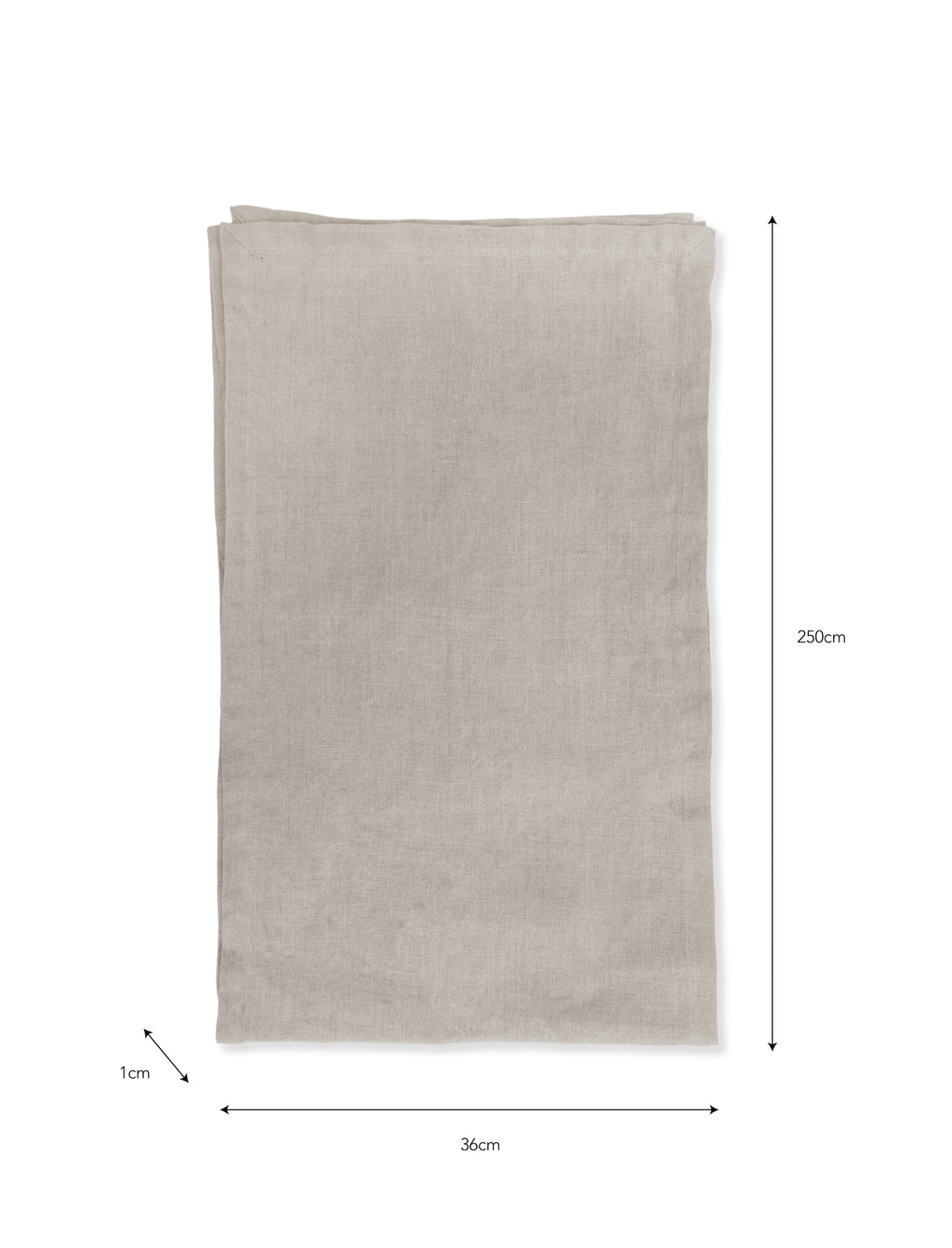Classic Linen Table Runner - Natural
