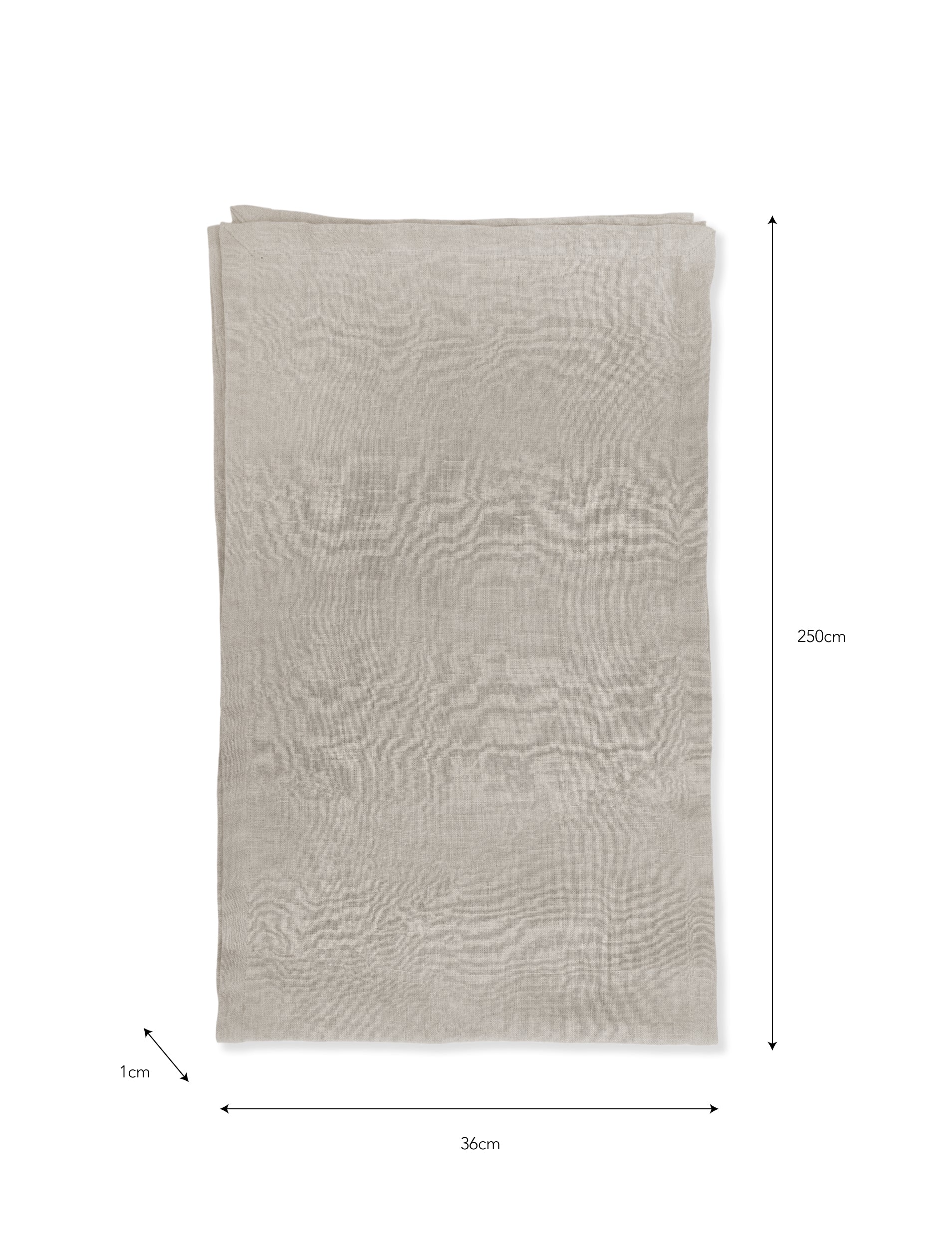 Classic Linen Table Runner - Natural