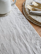 Classic Linen Table Runner - Natural