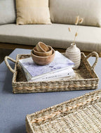 Bayford Natural Woven Tray Set