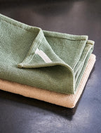 Bruern Rosemary & Natural Waffle Tea Towel - Set of 2