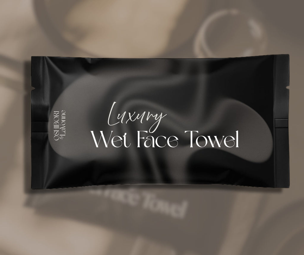 Luxury Oshibori Wet Face Towels - 25pk