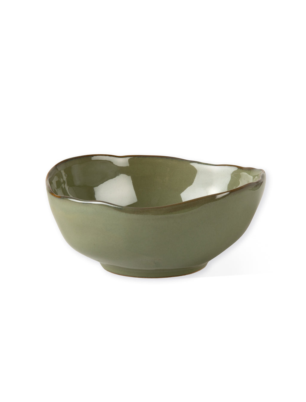 Ithaca Serving Bowl -  Moss Green (Small)