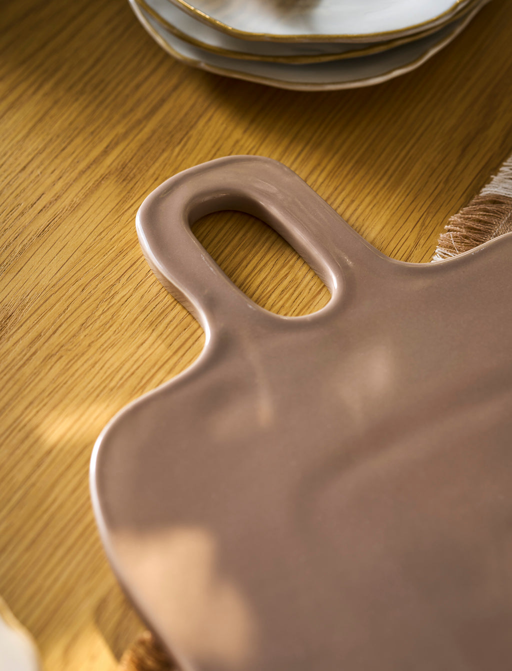 Alderley Rectangular Serving Board - Truffle