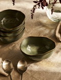 Ithaca Serving Bowl -  Moss Green (Small)
