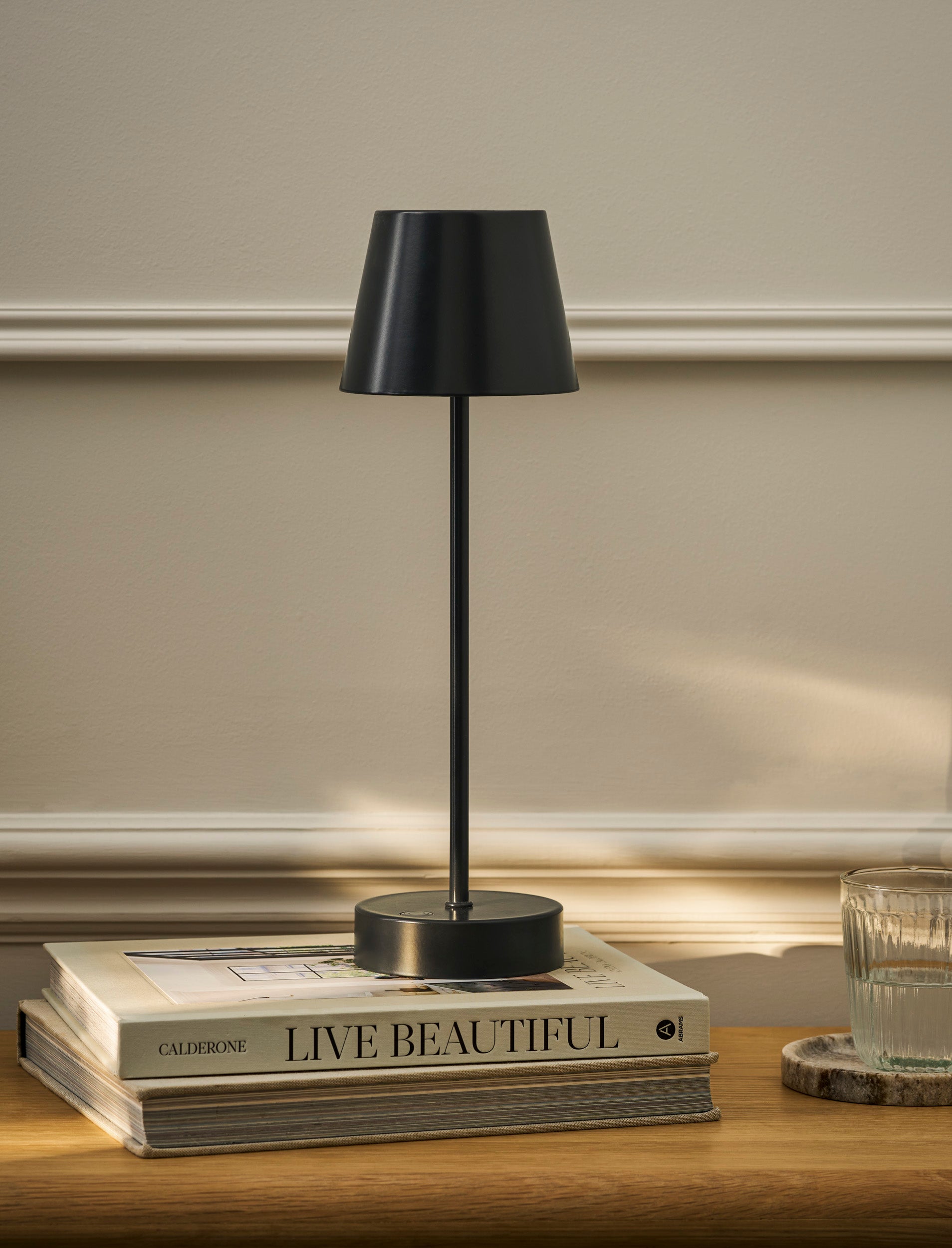 Winstone Rechargeable Table Lamp - Black